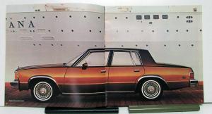 1981 Chevrolet Malibu Sales Brochure