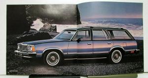 1981 Chevrolet Malibu Sales Brochure