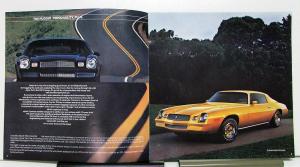 1981 Chevrolet Camaro Sport Coupe Berlinetta Z28 Sales Brochure