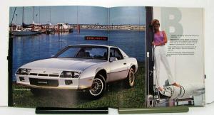 1982 Chevrolet Camaro Sport Coupe Z28 Berlinetta Sales Brochure