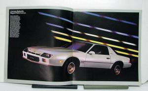 1984 Chevrolet Camaro Z28 Berlinetta Sport Coupe Sales Brochure
