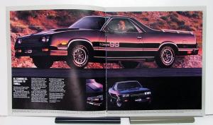 1984 Chevrolet El Camino SS Sales Brochure