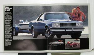 1984 Chevrolet El Camino SS Sales Brochure