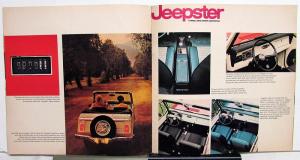 1966 Jeepster 4 Wheel Drive Sports Convertible Sales Brochure ORIGINAL Large