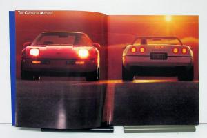 1987 Chevrolet Corvette Coupe Convertible Sales Brochure