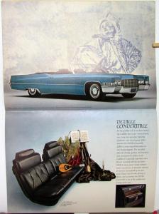1969 Cadillac Fleetwood Brougham 66 ElDorado 75 DeVille Calais Sale Brochure