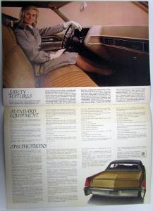 1969 Cadillac Fleetwood Brougham 66 ElDorado 75 DeVille Calais Sale Brochure