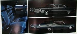 1968 Cadillac Fleetwood Seventy Five 75 Sedan & Limousine Sales Folder Original