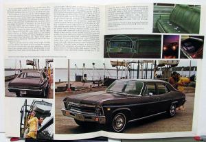 1969 GM Of Canada Dealer Sales Brochure Acadian Super Sport 350 SS Rare