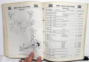 1956 1957 Ford Truck Parts Catalog Manual F 100 250 350 Pickup HD Tilt Cab