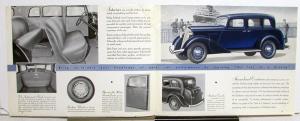 1934 Graham Standard Six Features & Specs Dealer Sales Brochure Original