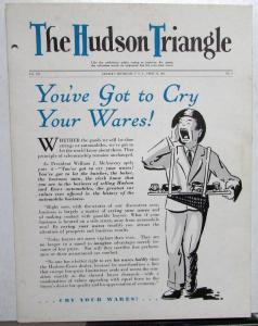 1931 The Hudson Triangle Industry Magazine 2 Issue Set Company News Rare