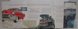 1955 Cadillac Series 60 Special 62 And 75 Deville ElDorado Sales Folder Original