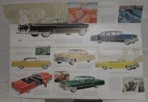 1955 Cadillac Series 60 Special 62 And 75 Deville ElDorado Sales Folder Original