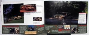 1993 Hummer Dealer Prestige Sales Brochure Large Features Specs Options