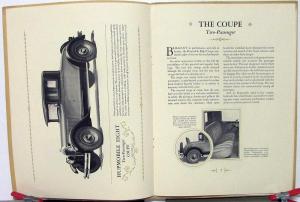 1927 Hupmobile Eight E Series Dealer Sales Brochure Large Features & Specs