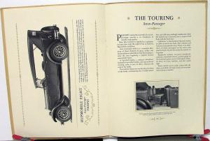 1927 Hupmobile Eight E Series Dealer Sales Brochure Large Features & Specs