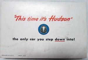 1949 Hudson Convertible Brougham Invitation Mailer to Inspect