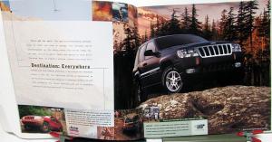 2003 Jeep Dealer Prestige Sales Brochure Grand Cherokee Features Large