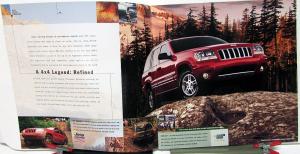 2004 Jeep Dealer Prestige Sales Brochure Grand Cherokee Features Large