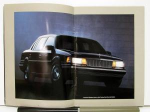 1988 Lincoln Continental Signature Series Sales Brochure