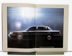 1988 Lincoln Continental Signature Series Sales Brochure