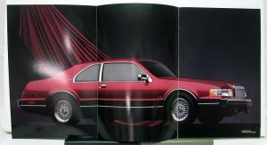 1990 Lincoln Mark VII  Sales Brochure & Specifications