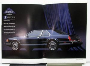 1990 Lincoln Mark VII  Sales Brochure & Specifications