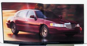 1999 Lincoln Town Car Continental Navigator Sales Brochure