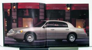 1999 Lincoln Town Car Continental Navigator Sales Brochure