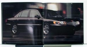 1999 Lincoln Town Car Continental Navigator Sales Brochure