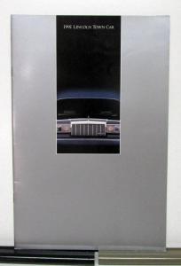 1991 Lincoln Town Car Sales Brochure