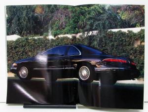 1993 Lincoln Mark VIII Sales Brochure & Specifications Oversized