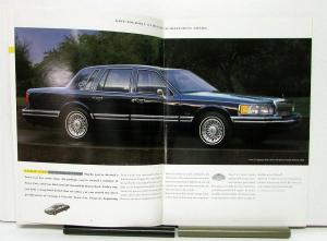 1994 Lincoln Town Car Sales Brochure & Specifications Oversized