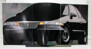 1995 Lincoln Mark VIII Sales Brochure & Specifications Oversized