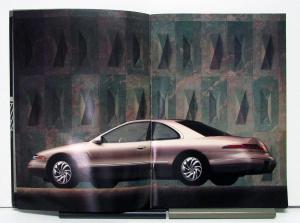 1995 Lincoln Mark VIII Sales Brochure & Specifications Oversized