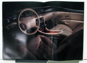 1995 Lincoln Mark VIII Sales Brochure & Specifications Oversized