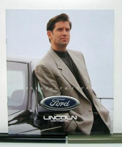 1996 Lincoln Continental Sales Brochure In Japanese Text