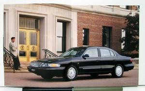 1996 Lincoln Continental Sales Brochure In Japanese Text