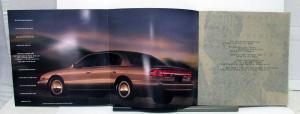 1997 Lincoln Continental Sales Brochure & Specifications Oversized