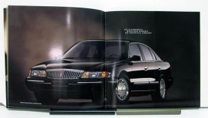 1997 Lincoln Continental Sales Brochure & Specifications Oversized