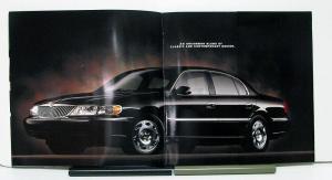 1998 Lincoln Continental Sales Brochure & Specifications