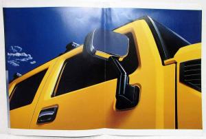 2003 Hummer The New H2 Sales Brochure Folder Poster