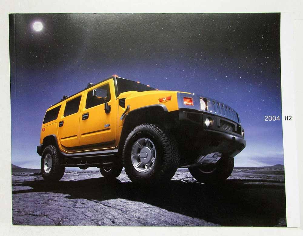 2004 Hummer H2 Like Nothing Else Sales Brochure