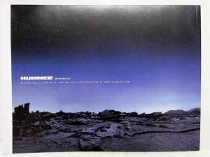 2004 Hummer H2 Like Nothing Else Sales Brochure