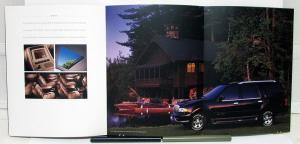 2000 Lincoln LS Navigator Town Car Continental Sales Brochure XL