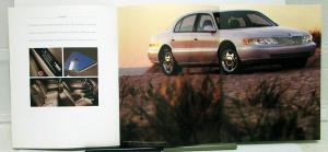 2000 Lincoln LS Navigator Town Car Continental Sales Brochure XL