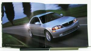 2000 Lincoln LS Navigator Town Car Continental Sales Brochure & Specifications
