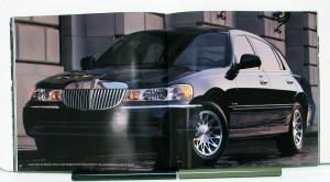2000 Lincoln LS Navigator Town Car Continental Sales Brochure & Specifications