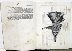 1928 Ford Model A Instruction Book Owners Manual Original